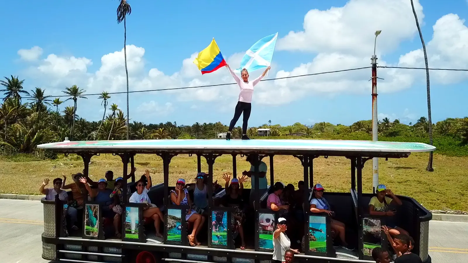 Ingrid Reyes sobre el Tren Turístico San Andrés